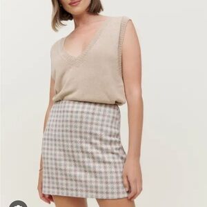 reformation suzie skirt